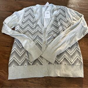 NWT Women’s Banana Republic Cardigan - Beautiful Chevron Pattern